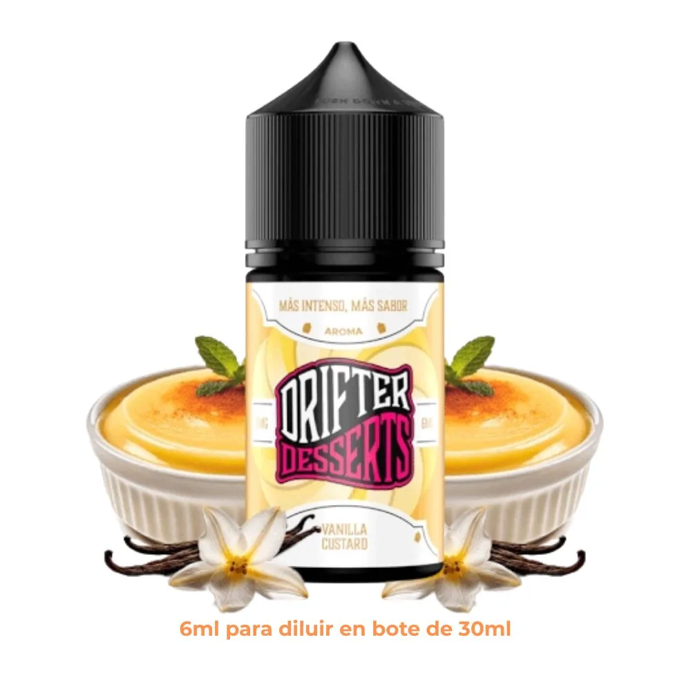 Aroma Drifter Desserts Vanilla Custard 6ml