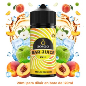Aroma Bombo Bar Juice Apple Peach Max Longfill 20ml