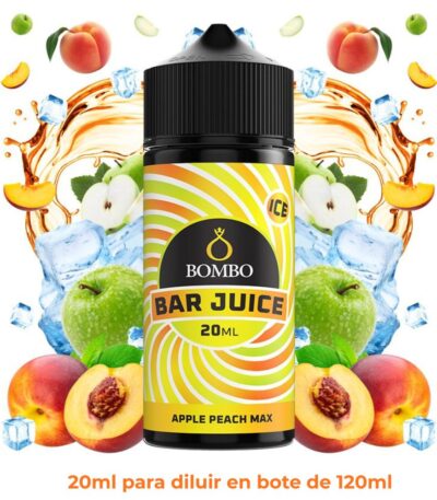Aroma Bombo Bar Juice Apple Peach Max Longfill 20ml