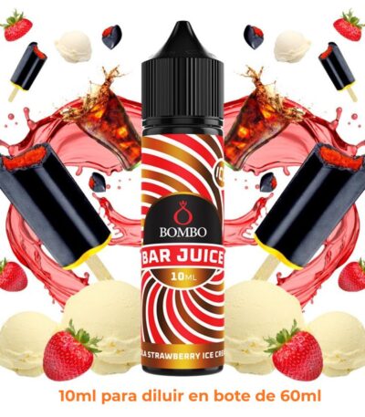Aroma Bombo Cola Strawberry Ice Cream Longfill 10ml