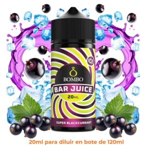 Aroma Bombo Bar Juice Super Blackcurrant Longfill 20ml