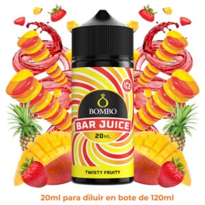 Aroma Bombo Bar Juice Twisty Fruity Longfill 20ml
