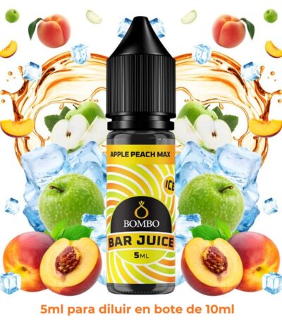 Bombo Apple Peach Max Aroma Mini Longfill 5ml