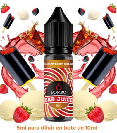 Aroma Bombo Cola Strawberry Ice Cream Mini Longfill 5ml