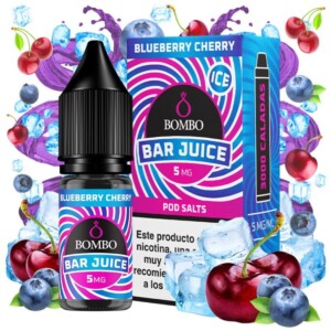 Bombo Bar Salts Bluberry Cherry